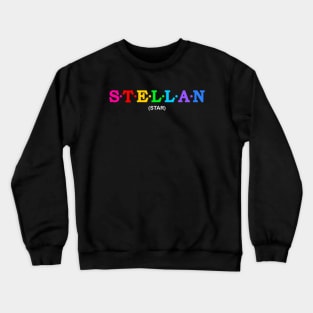 Stellan - Star. Crewneck Sweatshirt